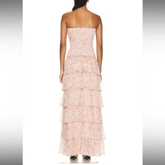 KARINA GOWN XS floral gown CAROLINE CONSTAS - Picture 2 of 5